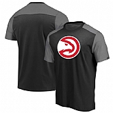 Atlanta Hawks Fanatics Branded Iconic Blocked T-Shirt Black,baseball caps,new era cap wholesale,wholesale hats